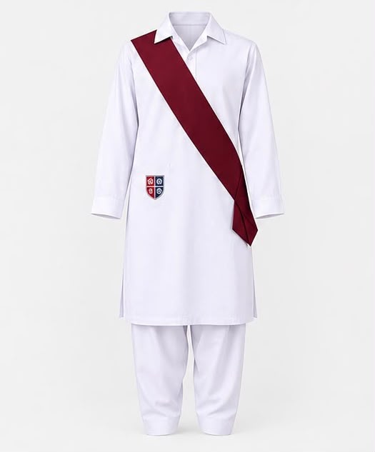 Kameez Shalwar With Sash
